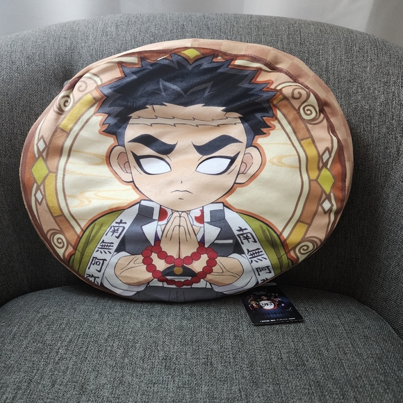Demon Slayer: Kimetsu no Yaiba - Himejima Gyomei Cushion (JAIA / FuRyu) - Picture 2 of 3